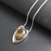 V-Form Farbwechsel Diaspore Anhänger Halskette Echt 925 Sterling Silber Zultanit Edlen Schmuck Für Frauen Freie Kette