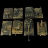 World of Tanks Tiger Tank 4D Assembly Model Building Blocks