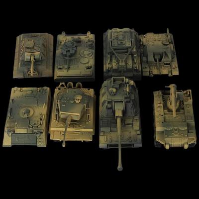 World of Tanks Tank Tiger 4D Skládací Model Stavebnice