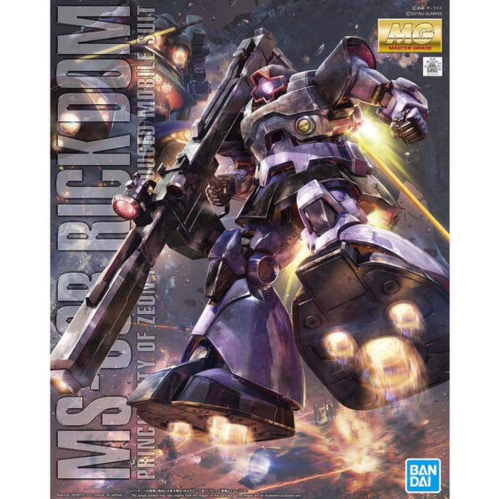 BANDAI SPIRITS MG Mobile Suit Gundam Rick Dom Scale Plastic Model 1/100 Pre-Colored