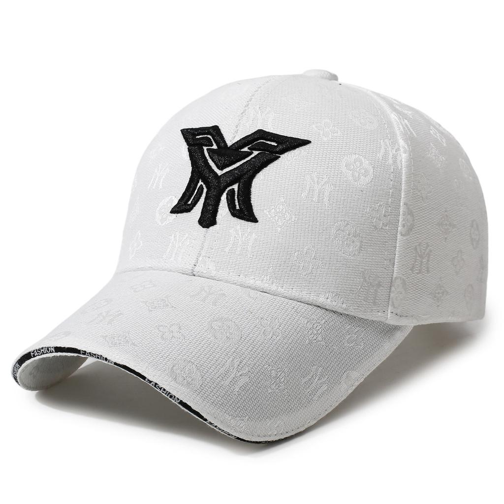 Embroidered Letter Baseball Cap—Breathable Summer Sun Hat, UV-Protective Outdoor Hat, Adjustable Size