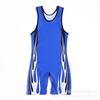Pánský wrestlingový dres Nylonový kompresní sportovní oblečení Trénink Soutěž Fitness Posilovna