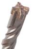 SDS Plus reinforced concrete drill bit 6 x 160 mm, quatro