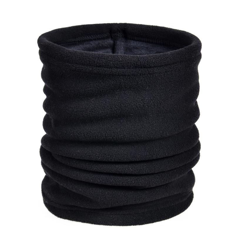 Autumn and winter pullover knitted scarf mask dual-purpose men's and women's warm neck cover riding fleece thickened cervical spine cover