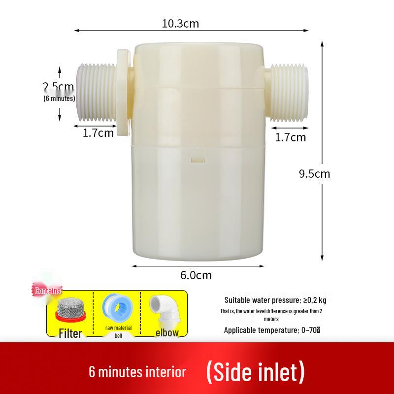 Automatic Float Valve for Tank Water Level Control