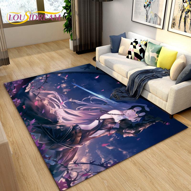 Fire Emblem Series Game Gamer Area Rug,Carpet Rug for Living Room Bedroom Sofa Doormat Decoration, Kids Play Non-slip Floor Mat