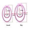 Clip Panty Chastity For Sissy Male Mimic Female Pussy Chastity Device Light Plastic Training Clip Cock Cage Adult Sex Toys