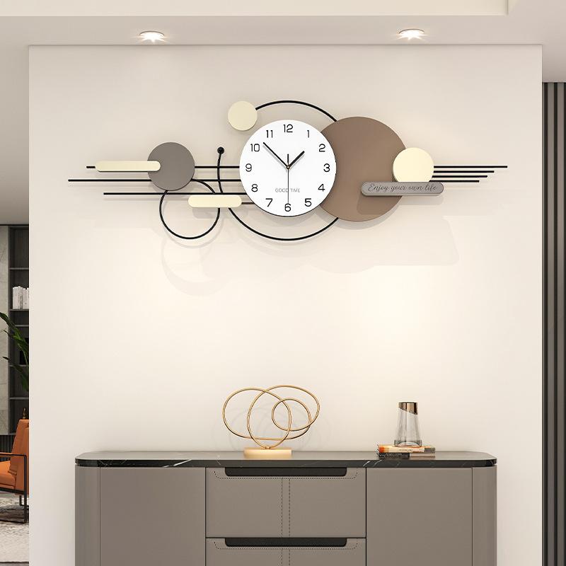 Clocks restaurants bedrooms study rooms modern wall clocks, high-end feel home background walls decoration wall clocks