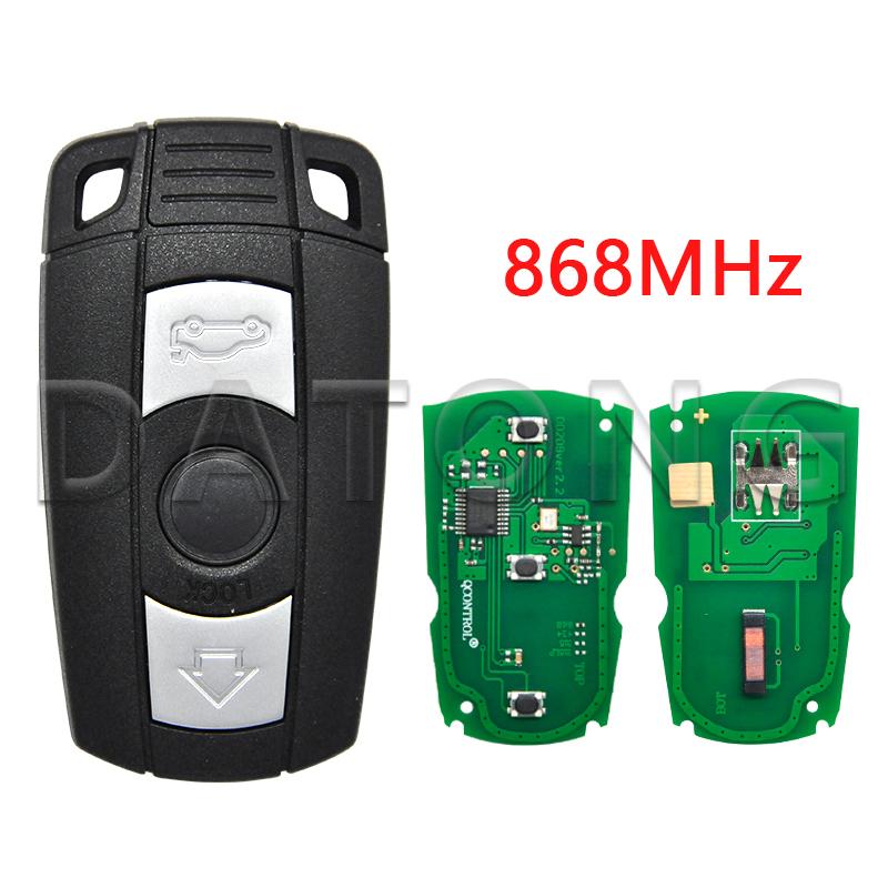 Datong World Car Remote Control Key For BMW CAS 3 System 1 3 5 Series ID46 PCF7945 Chip 315/434/868 Mhz Auto Smart Card Key