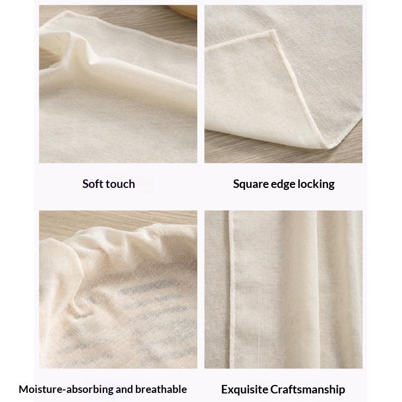 3Pcs 40/60Cm Pure Cotton Steamer Cloth Household Drawer Cloth Steamed Rice And Bun Mat Round Cotton Gauze Kitchen Steamer