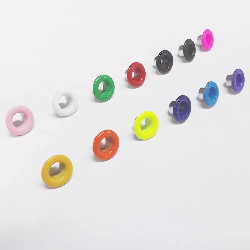 Retro Metal Eyelet Set for Shoes and Belts - Hollow Rivets & Buckle Punch Kit