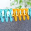 Colorful Windproof Plastic Clips: Non-Marking, Strong for Clothes & Quilts