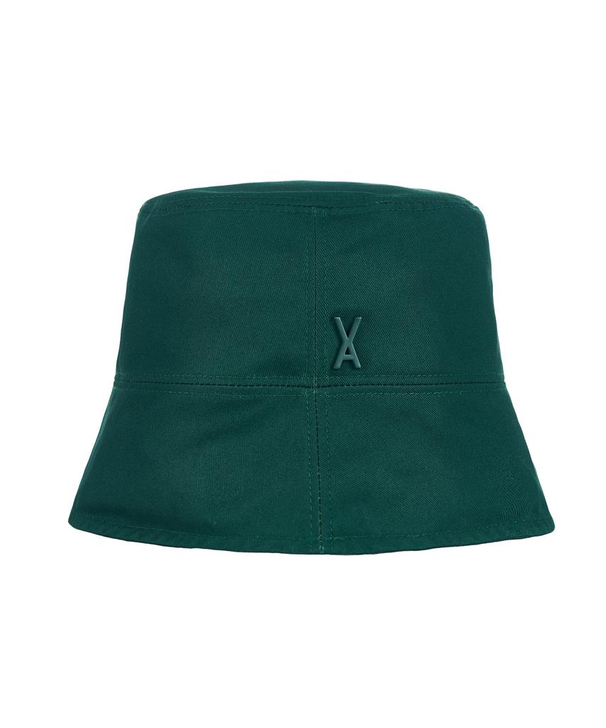 Bajal Studded Drop Oversized Bucket Hat Green
