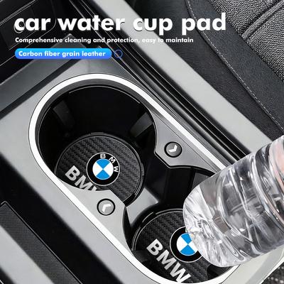 2 Peças Porta-Copo de Água Antiderrapante Acessórios Para Série M 1 3 4 5 6 7 M3 M6 F01 F02E34 E36 E70 F10 X6 X1 cyfp80