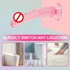5.62 Inch Realistic Small Dildo, Anal Plug Training with Strong Suction Cup Anal Prostate Vaginal G-Spot Sex Toys for Beginners