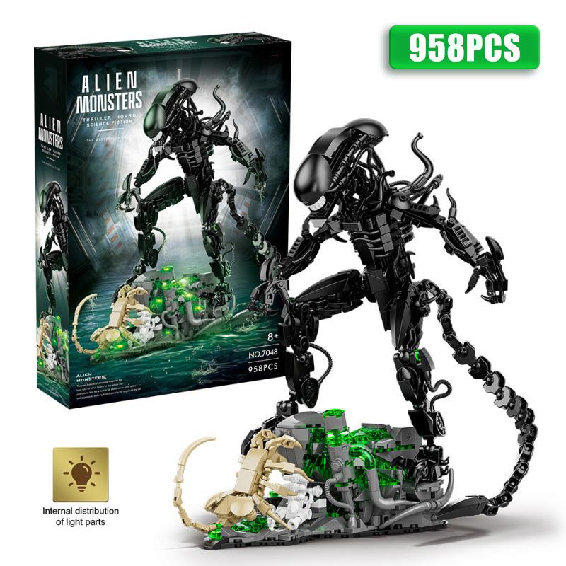 Creative Expert Alien Monster Robot Building Blocks Technical Mechanical Alien Beasts MOC Assembly Bricks Toys For Children Gift