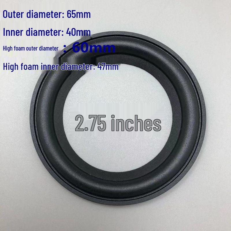 Rubber Edge Speaker Repair Rings - 1.5 To 12 Inch Range