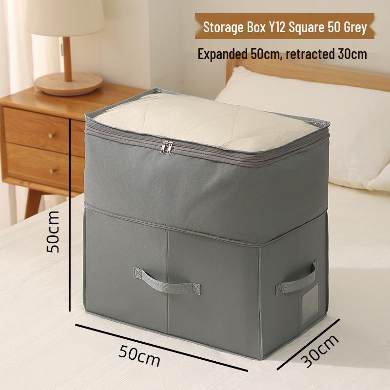 Prachotěsná a vlhkotěsná skládací úložná taška pod postel na přikrývky – Viditelné a multifunkční řešení pro koleje