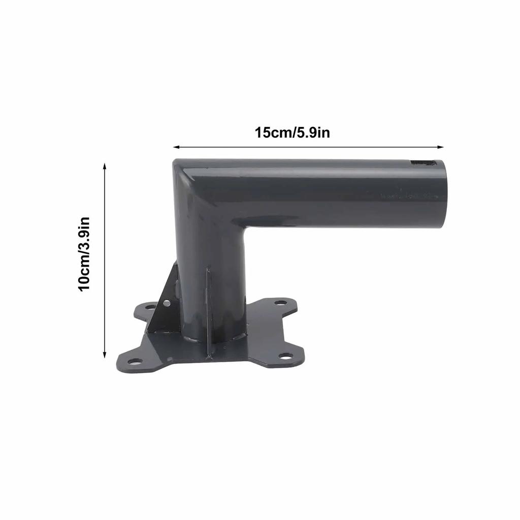 Kit de Montagem de Liga de Alumínio para Antena Starlink de Alta Resistência Suporte de Mastro para Antena Starlink Kit de Montagem para Telhado e Parede para Starlink