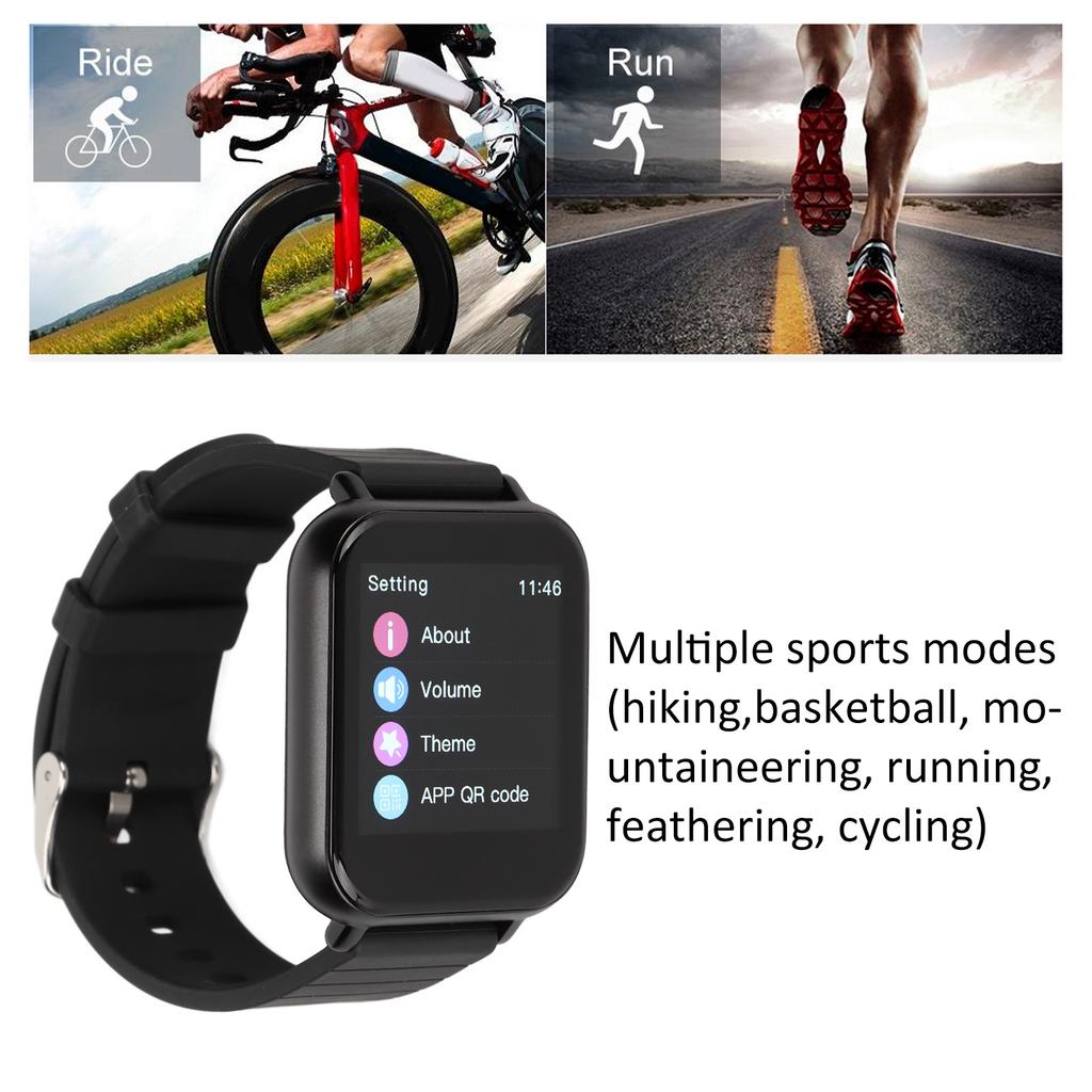 3 1.54inch   with 240x240   Color Screen Waterproof Heart Rate Fitness Watches