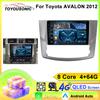 TOYOUSONIC 2 Din Android13 For Toyota AVALON 2012 Car Radio Multimedia Player GPS Navigation Autoradio Carplay Head Unit
