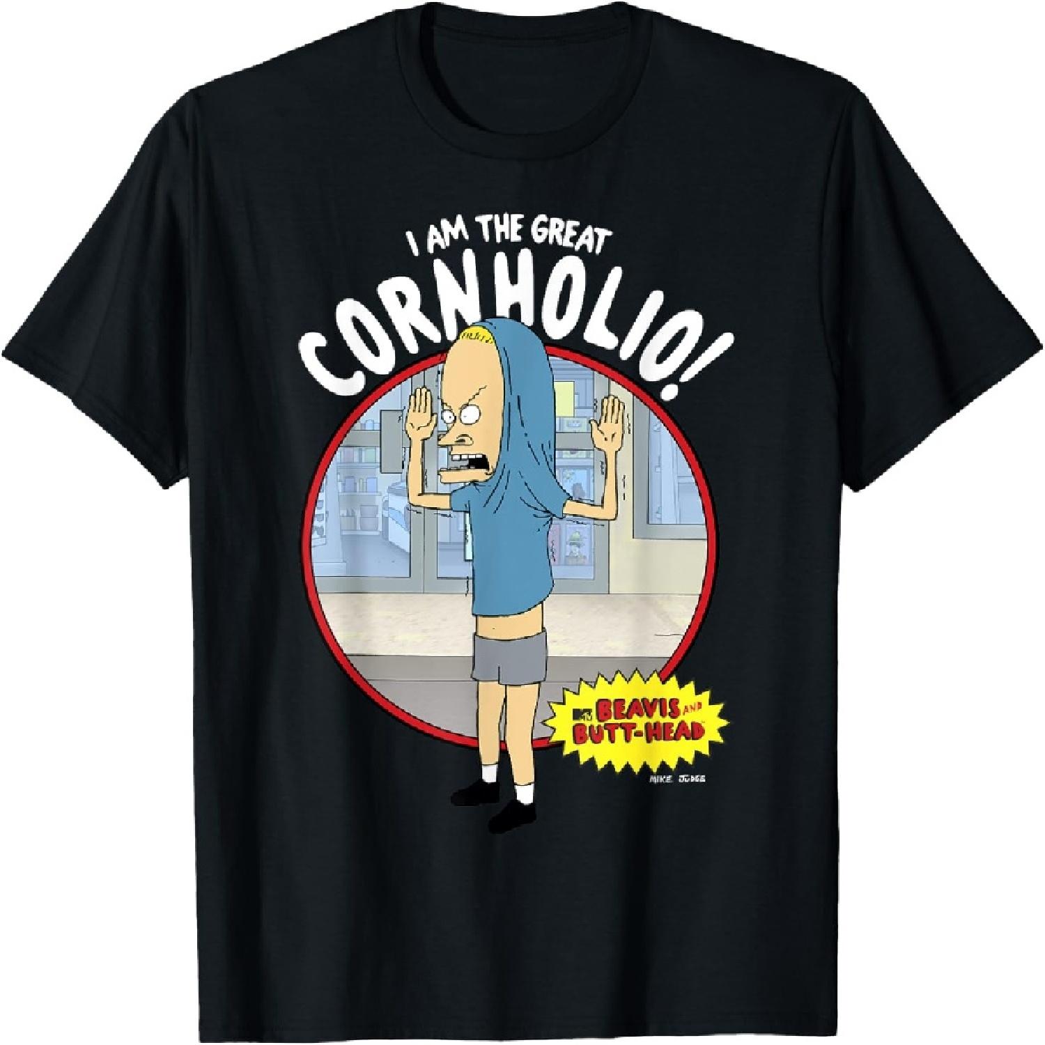 

Beavis and Butt-Head The Great Cornholio Graphic T-Shirt T-Shirt XXXXXL чёрный