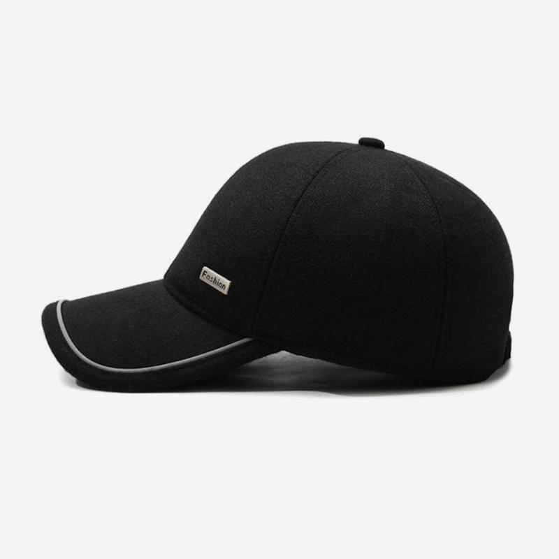 Northwood Hochwertige Mode Baseballkappe für Herren Herbst Winter Herren Warme Plüsch Dad Cap Knochen Ohrschutz Baseballmützen