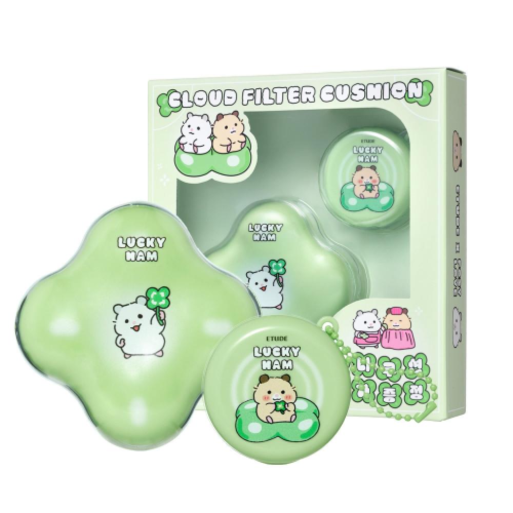Etude [posi Love] Cloud Filter Cushion Mini Cushion Special Set  + 2 Free Refills 