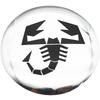 4Pcs 60mm Car Emblem Badge Wheel Center Hub Caps Cover for Abarth 500 595 695 Punto Stilo Palio Bravo Doblo Aegea Strada