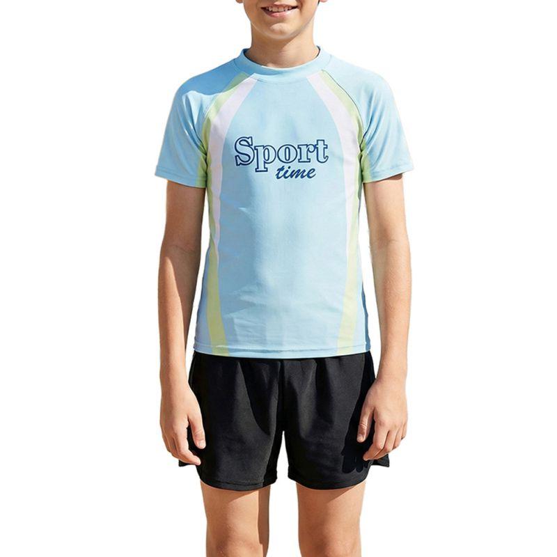 

Boys Short-sleeve Top and Shorts Swimwear Surfwear Beachwear 140