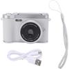 Miniature Digital Camera, Autofocus HD 48MP Digital Camera with 8X Digital Zoom, for Teen Photography (Silver)
