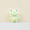 Sweet Blue And Green Frog Plush Pendant Keychain Perfect Accessory Backpack