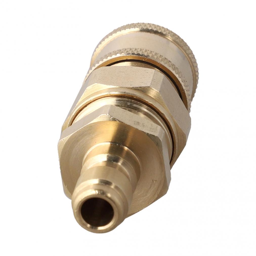 Connector Gold Color High Pressure Washer Accessories