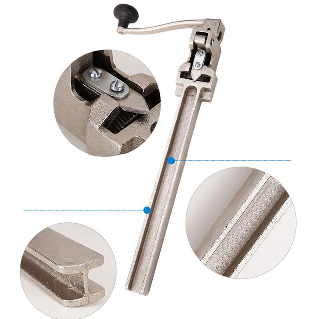Can Open Tool Can Opener Desktop Mounted Small Heavy Duty with Screw in Base Iron and Steel Can Open Tool for Kitchen Canteen
