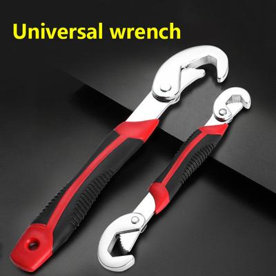 Llave universal de acero inoxidable para carpintero, llave universal antideslizante, multifuncional, rápida, automática, herramientas, accesorios