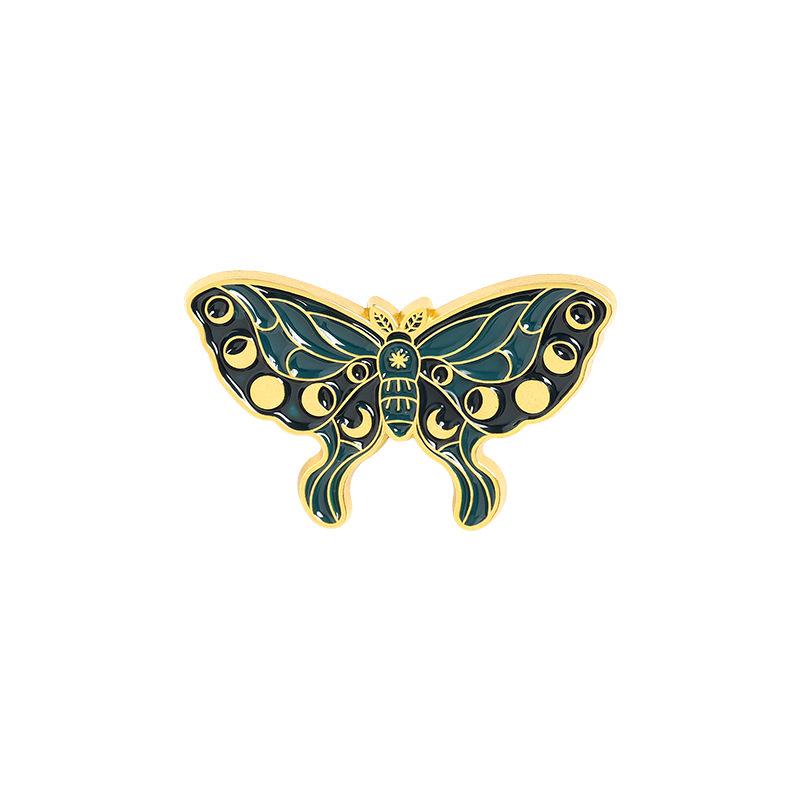 Cross-Border Hot-Selling Butterfly Brooch Series: Metal Insect Bag Accessories