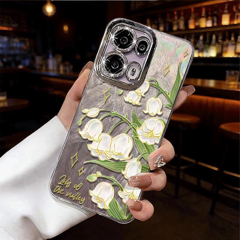 

Linghua Frosted Silver Protective Case for iPhone 17 Pro/13 Pro Max/11 Pro Max 14 Pro