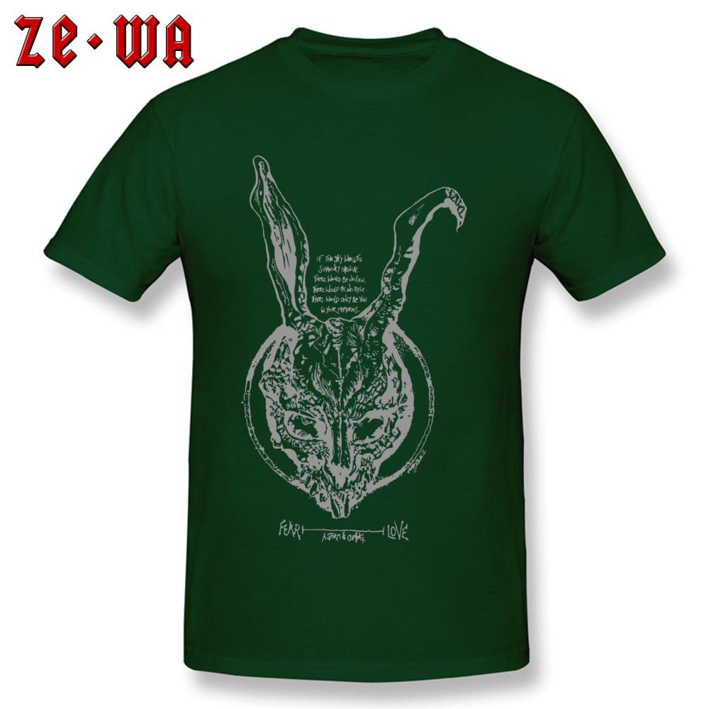 Tshirt Donnie Darko T Shirt Men Black Tshirt Suspicion Science Fiction Tops Tees Tony Vintage Cotton Streetwear Thriller Movie