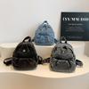 Denim Water-Repellent Backpack Women Travel Backpack