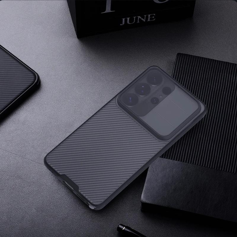 Smartphone Case Shockproof Protective Cover for S26 Ultra Shell Skin with Slide Camera Lens Cover Cellphone Accessories