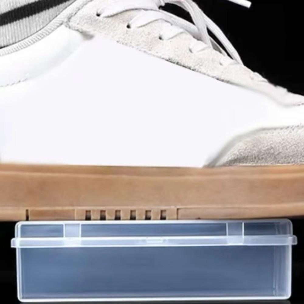 Dustproof Transparent Plastic Box Rectangular Flip Cover Box New Storage Box  Small Objects Display