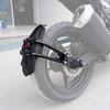 Motokano Universal 18mm Rear Fender Mudguard for Kawasaki Z400 Ninja 250 400, Suzuki GSR250 GSX250R V-Strom 250, CB190R CB190X