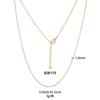 14K Gold Plated Copper DIY Plain Necklace Chain O Twist Snake Multiple Sizes