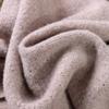 Women's 100% Cashmere Triangle Scarf Shawl Warm Soft Knitted Solid Hollow out Winter Accessory for Wearing with Shirt