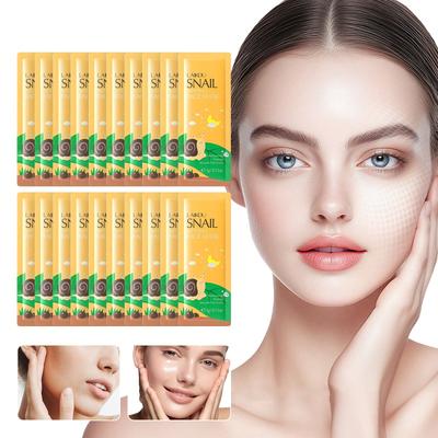 Snail Sleeping Mask Sheet Hydrating Collagen Overnight Repair Anti-Aging Brightening Skin Care Treatment