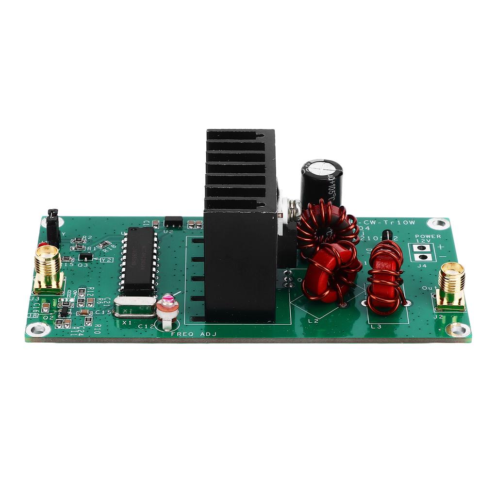10W 13.56MHz QRP CW Radio Transmitter Module Wireless Power Amplifier Board 8?15V XR?106