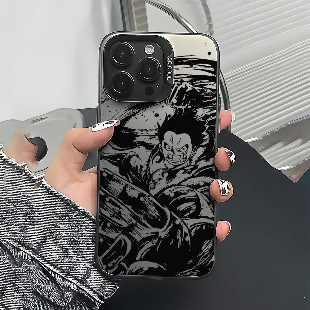 ONES PIECES Luffys Phone Case For iPhone 17 17e 16e 16 15 14 13 12 11 mini Pro Max X XR XSMAX 8 7 Air Plus Anti Fall Matte