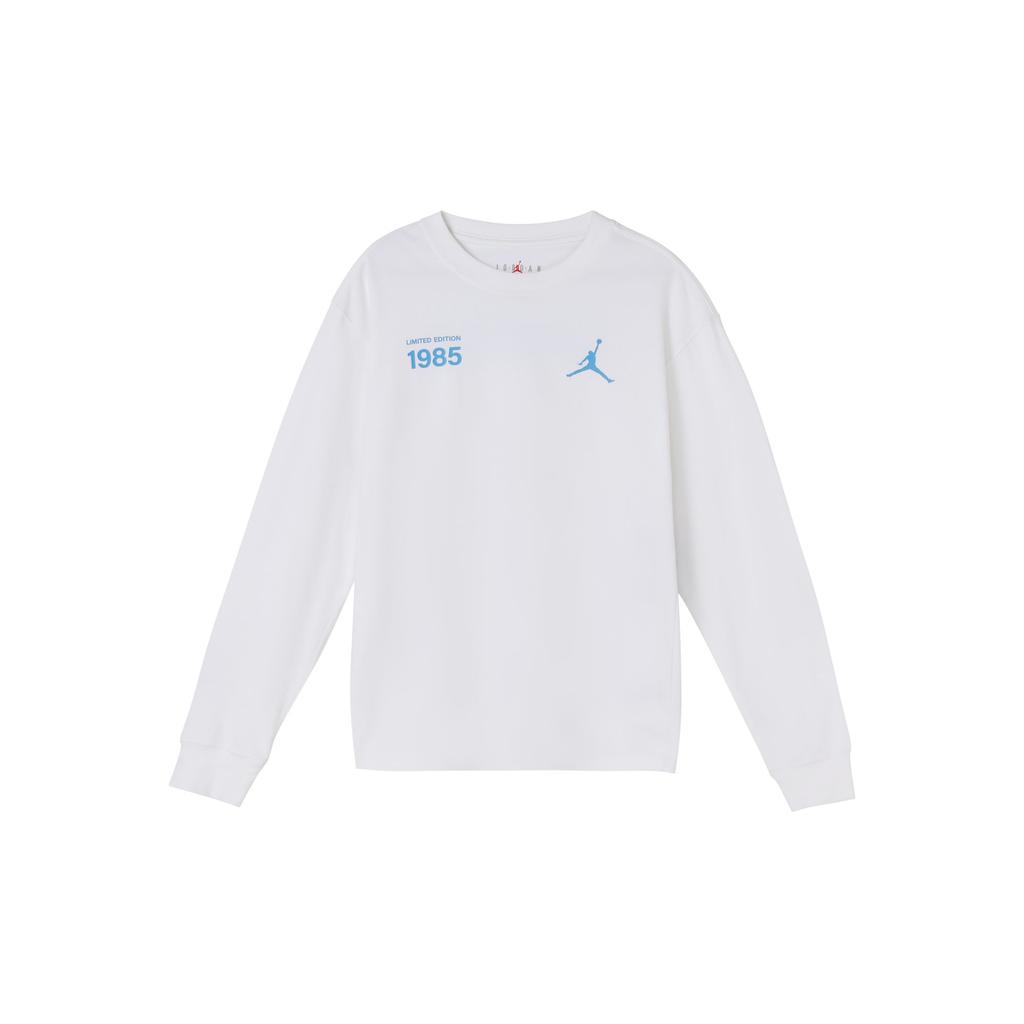 Jordan T Shirts Men's White Crew Neck Moderate Straight Fit DM3544-100