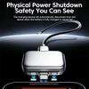 140W USB-C Fast Charging Adapter Built-in Battery Protection Auto Power Cutoff for Phones Laptops Tablets Home Office Use