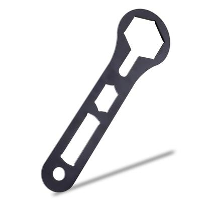 Biqing Fork Cap Wrench 50mm Shock Absorber Removal Wrench Clutch Nut Wrench 10" Black